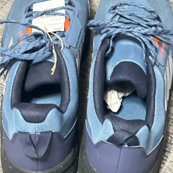 Adidas Terrex AX4 Blue Sneakers with Orange Highlights main image 4